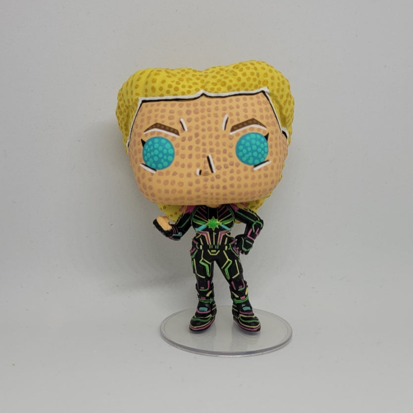 Captain Marvel pop custom
