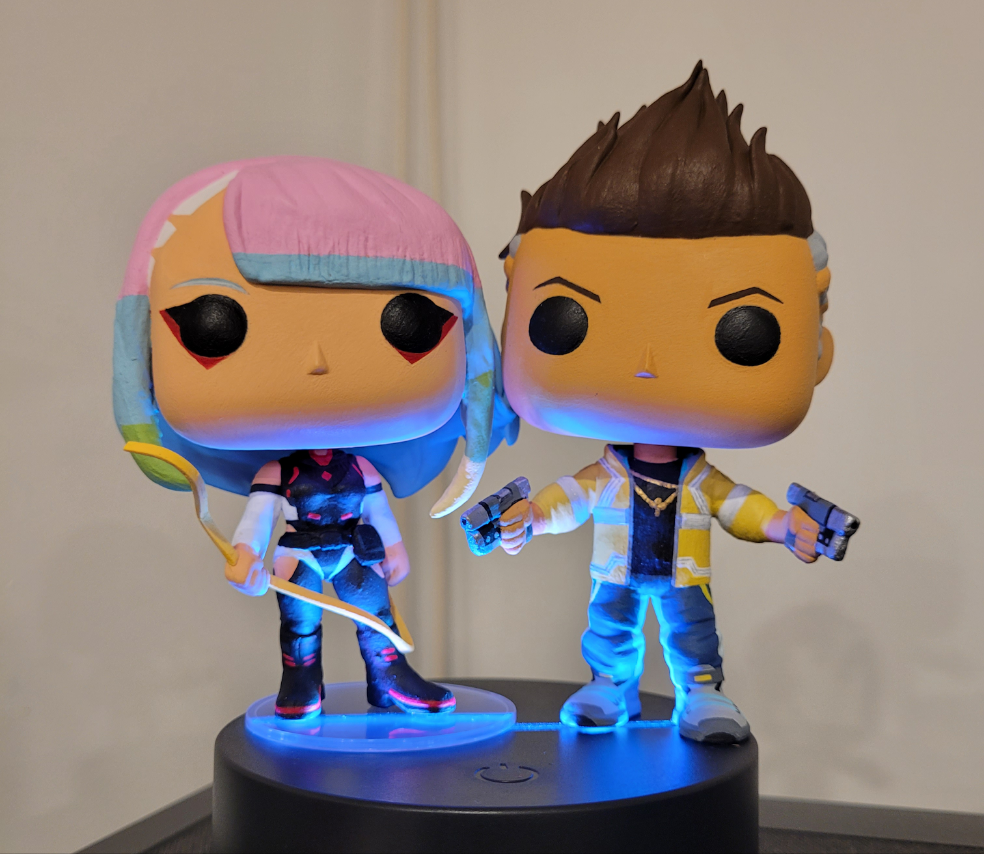 Lucy & David pop custom set