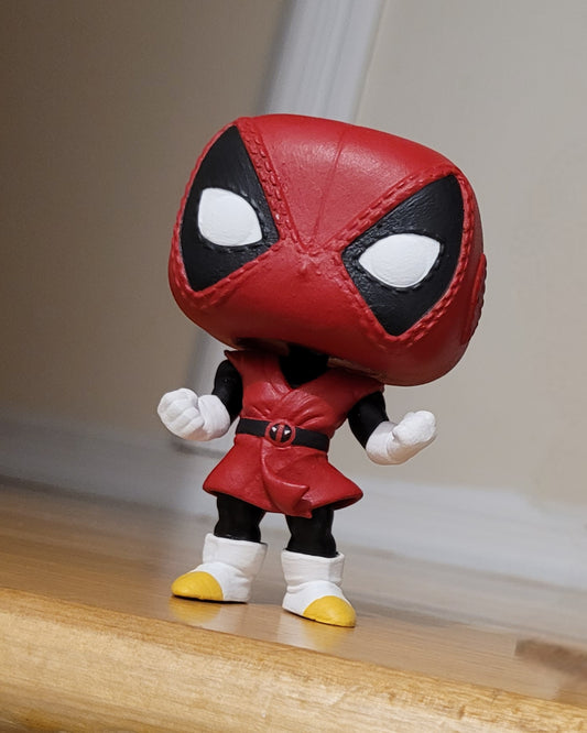 Saiyan Deadpool Pop Custom